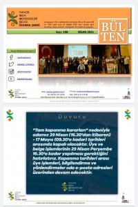 283 İSTANBUL ŞUBE e-BÜLTEN