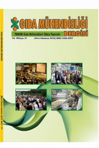 GIDA MÜHENDİSLİĞİ DERGİSİ