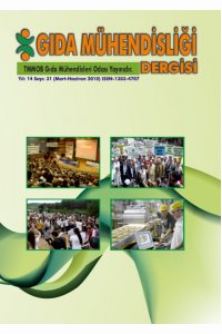 64 GIDA MÜHENDİSLİĞİ DERGİSİ