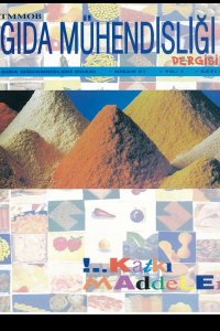 31 GIDA MÜHENDİSLİĞİ DERGİSİ