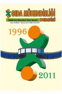 74 GIDA MÜHENDİSLİĞİ DERGİSİ