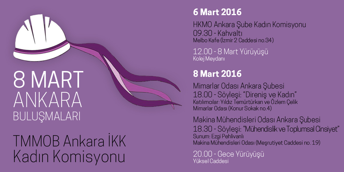 8 MART DÜNYA KADINLAR GÜNÜ ETKİNLİKLERİ