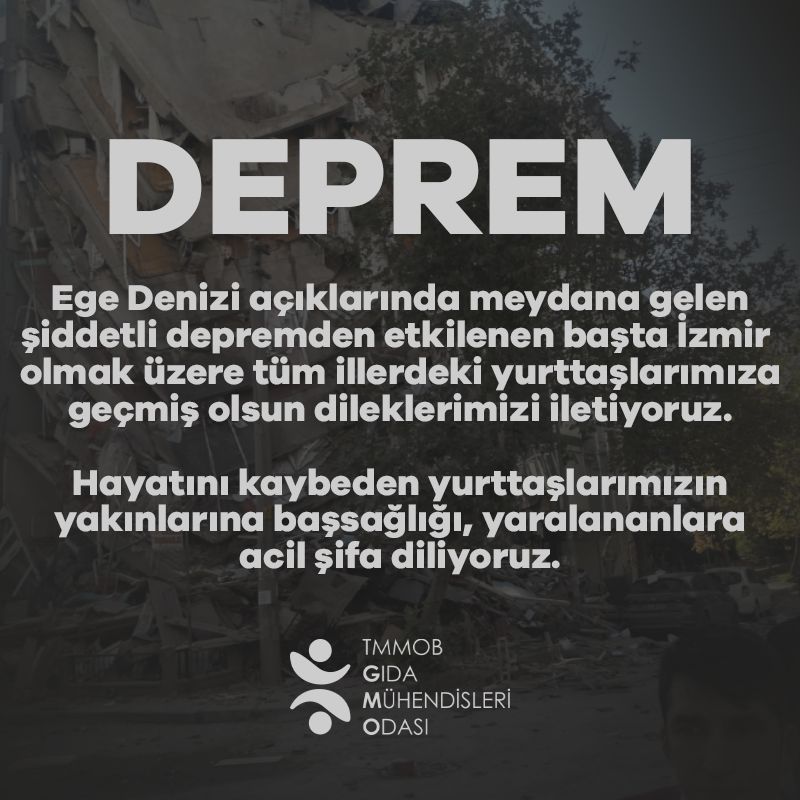 GEÇMİŞ OLSUN İZMİR