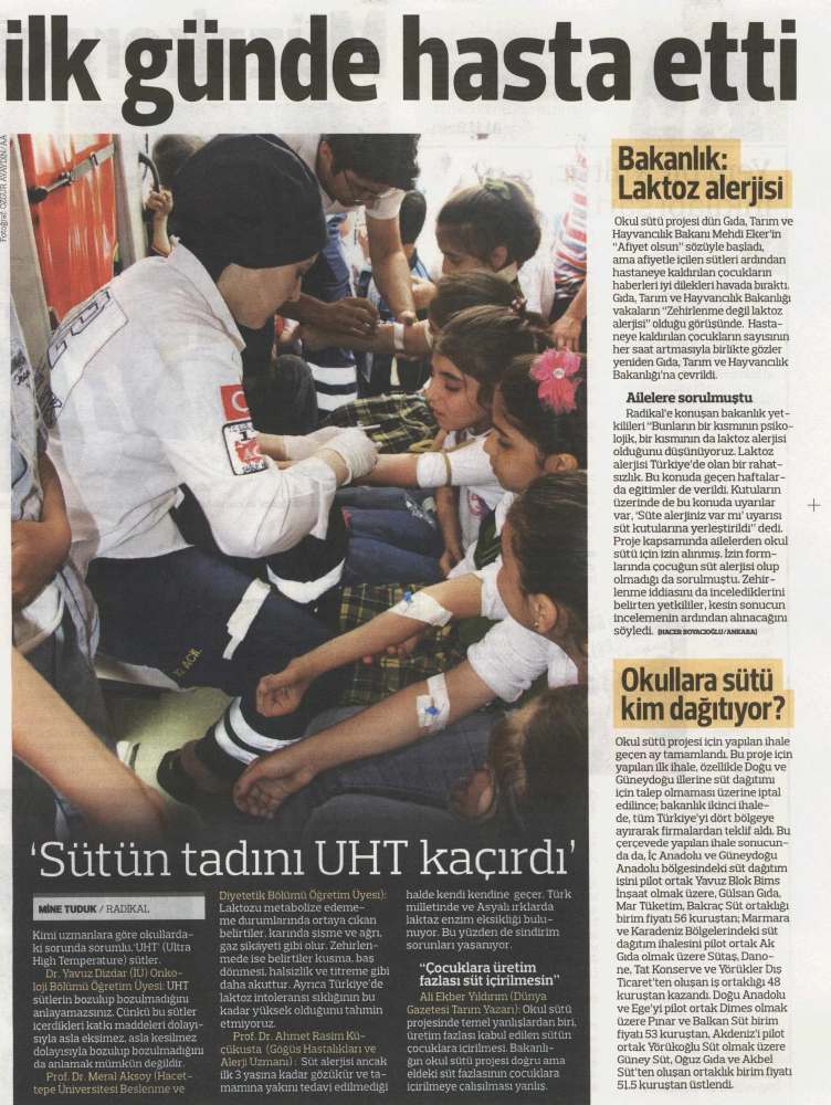 İLK GÜNDE HASTA ETTİ