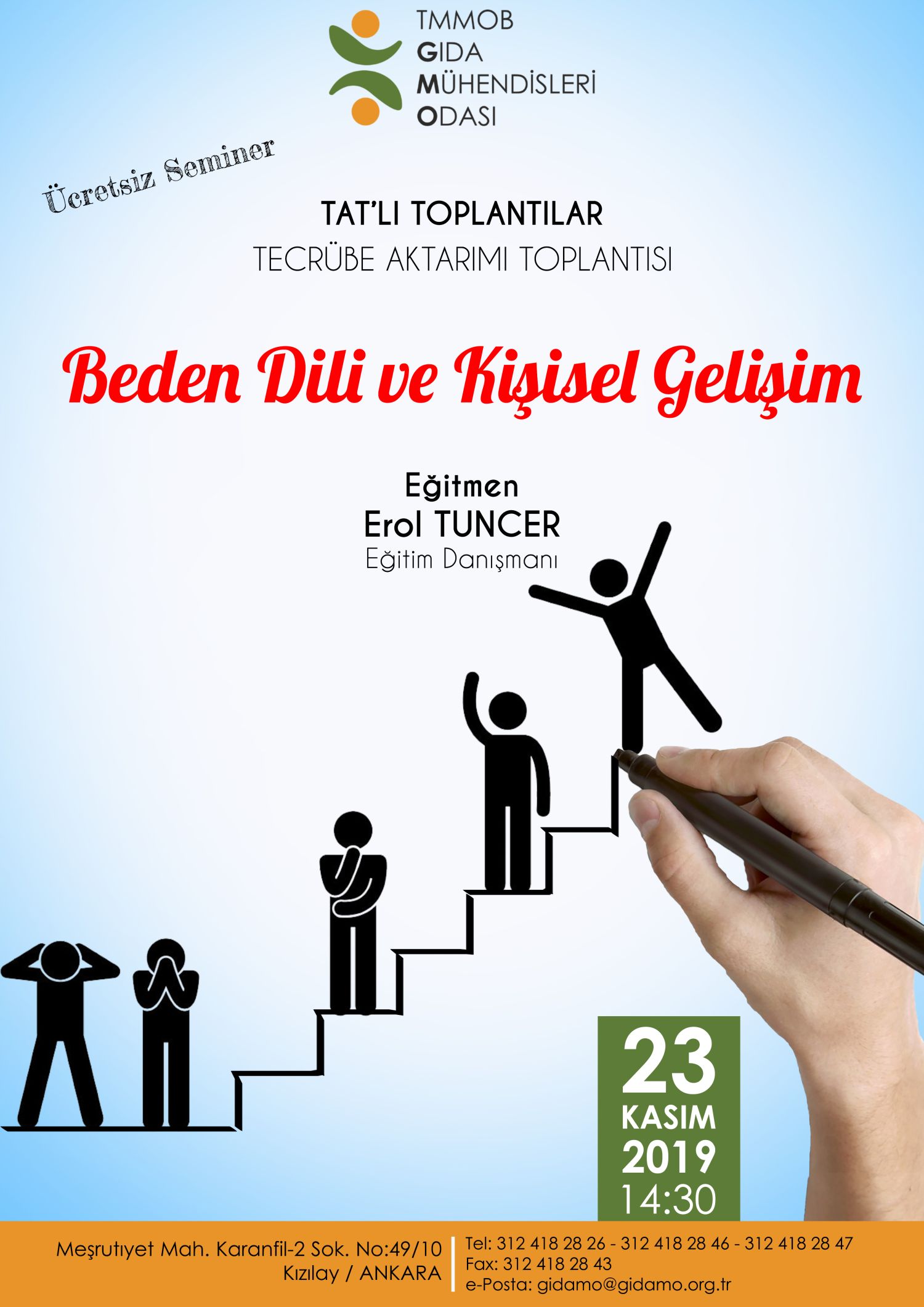 BEDEN DİLİ VE KİŞİSEL GELİŞİMTECRÜBE AKTARIMI TOPLANTISI