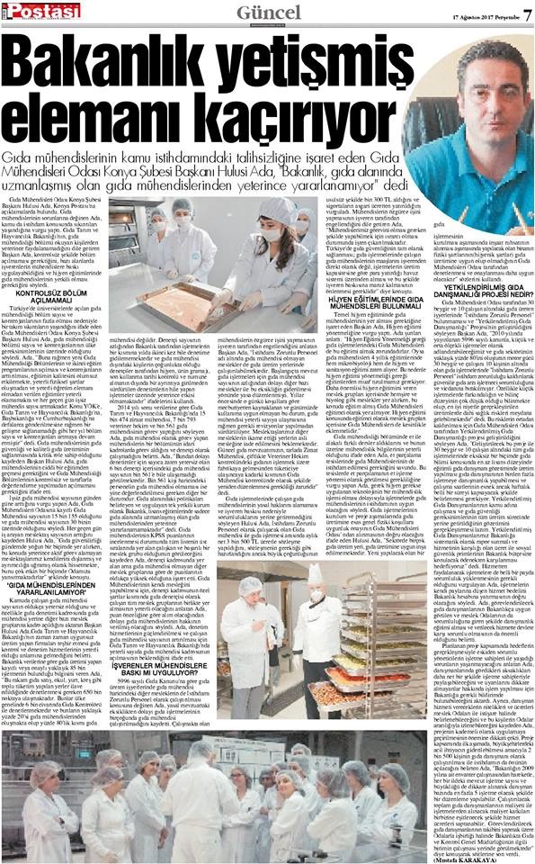 BAKANLIK YETİŞMİŞ ELEMANI KAÇIRIYOR