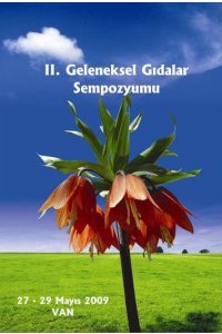 22 2. GELENEKSEL GIDALAR SEMPOZYUMU 