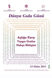 27 DÜNYA GIDA GÜNÜ 2011 SEMPOZYUMU 