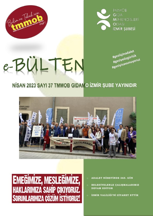 318 İZMİR ŞUBE e-BÜLTEN - Nisan 2023