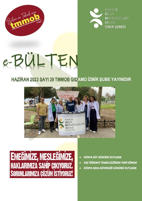 320 İZMİR ŞUBE e-BÜLTEN - Haziran 2023