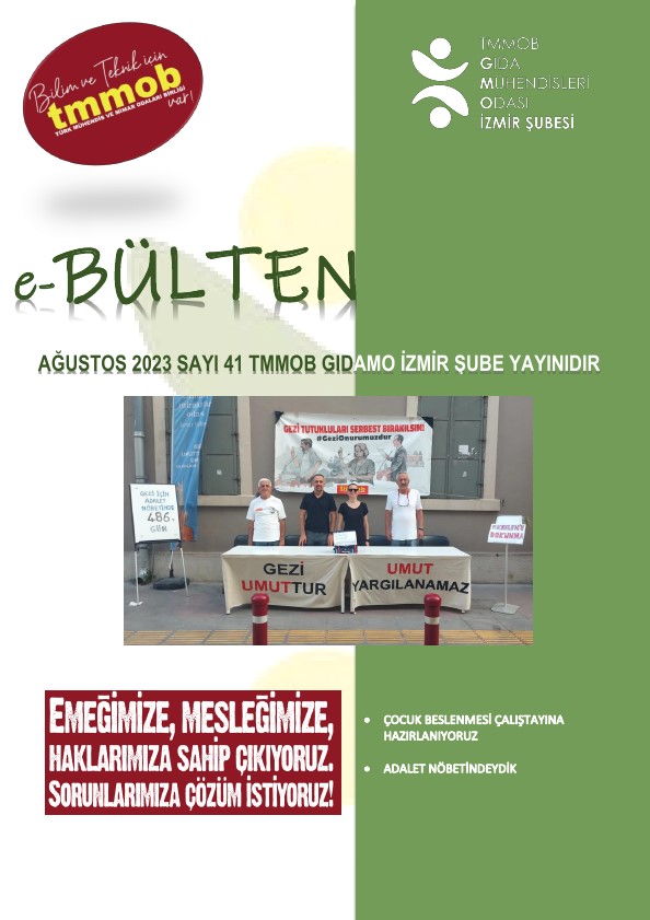 322 İZMİR ŞUBE e-BÜLTEN - Ağustos 2023