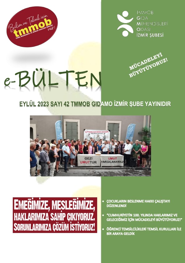 323 İZMİR ŞUBE e-BÜLTEN - Eylül 2023