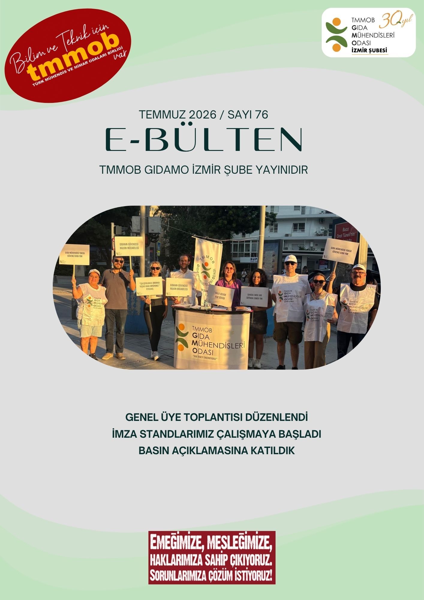 391 İZMİR ŞUBE e-BÜLTEN - Temmuz 2026